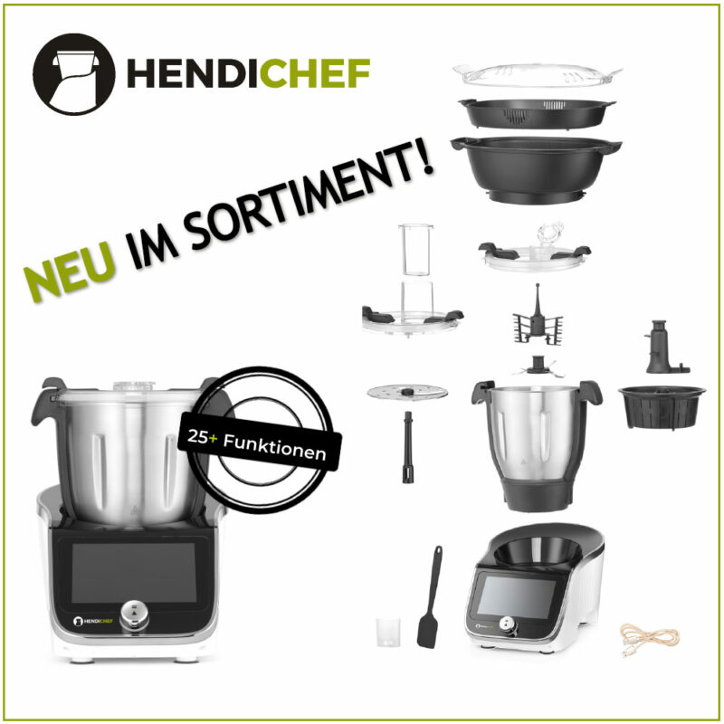 HENDI HENDICHEF Küchenmaschine im snackPROFIS Onlineshop für Atollspeed, GRILLOMAX, Multistopper und mehr...